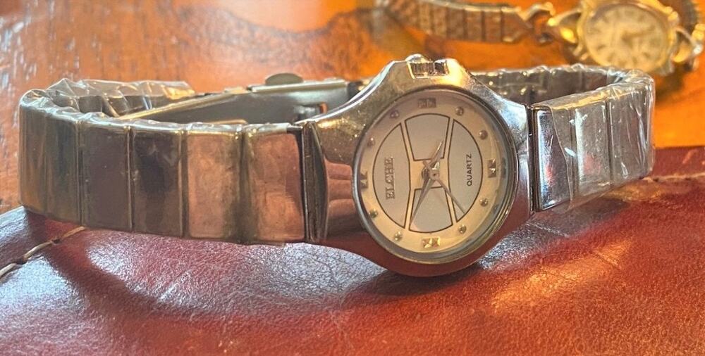 Women's 24mm Gun Metal Tone Elche Watch, New